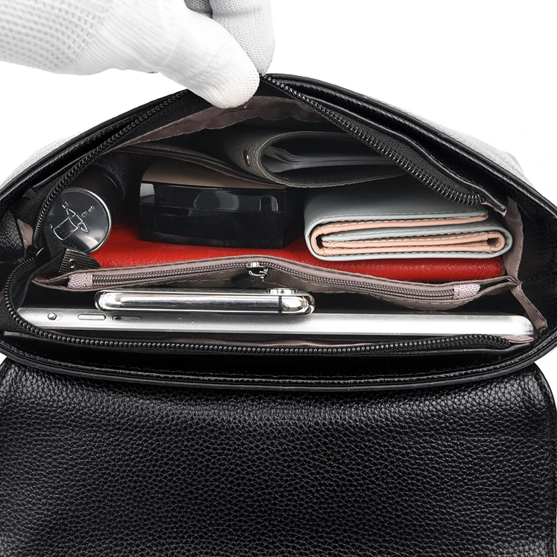 

Ladies Small Pu Leather Shoulder Crossbody Bags for Women 2020 Luxury Handbags Women Bags Designer High quality belt decoration