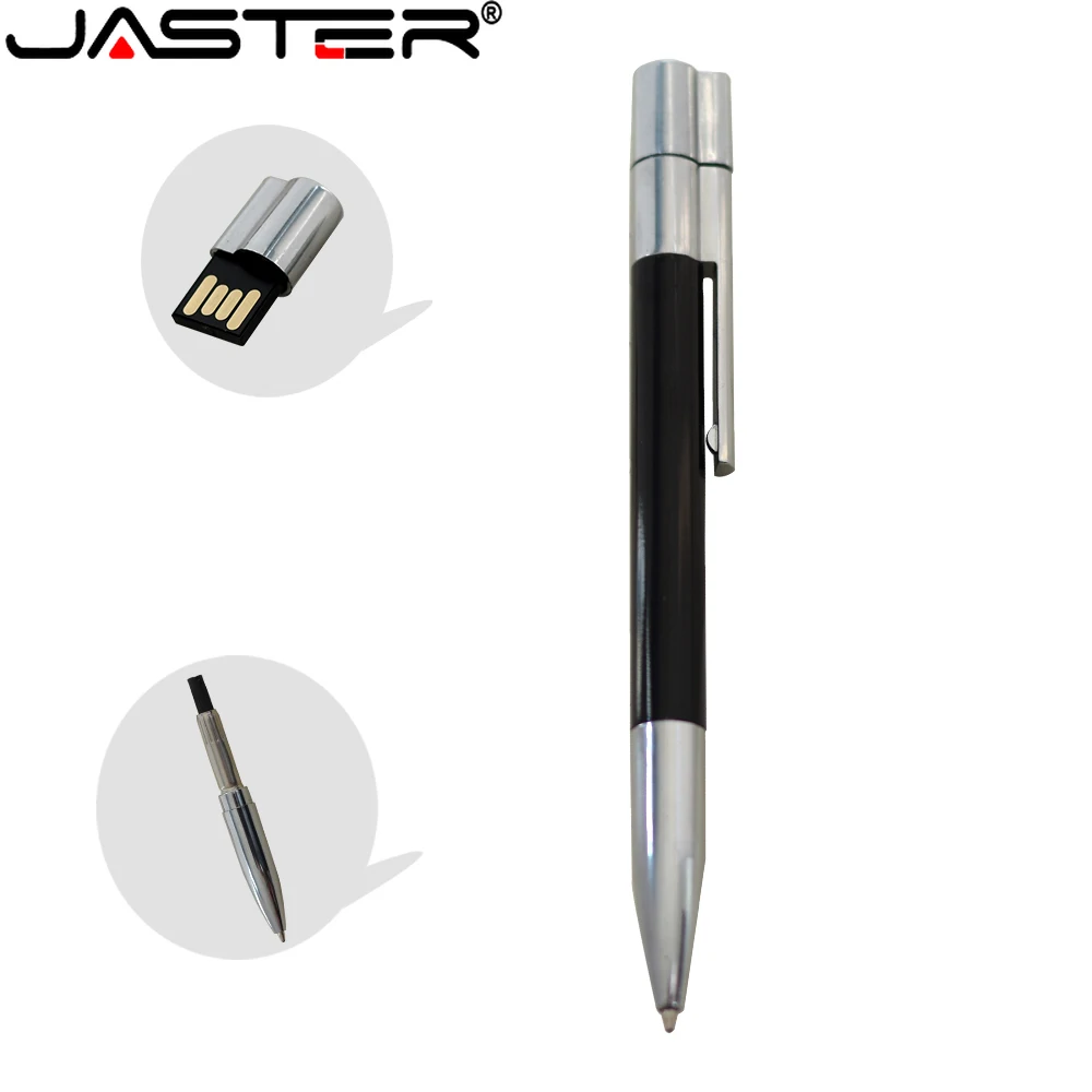 Новая шариковая ручка USB флэш-накопитель 128 ГБ флэш-ручка 64 Гб креативная деловая