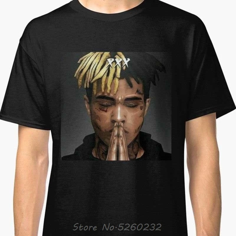 Футболка xxxtentacion мужская с принтом тенниска короткими рукавами повседневная