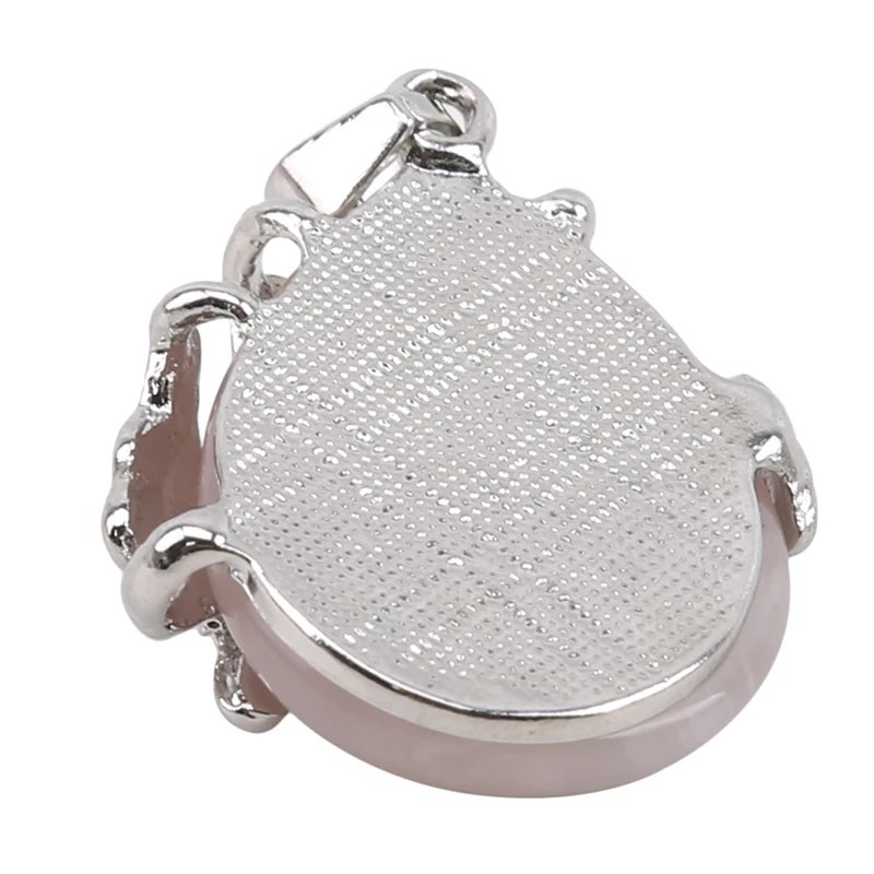 Кулон из натурального аметиста Модный кулон в виде крыльев бабочки ювелирное