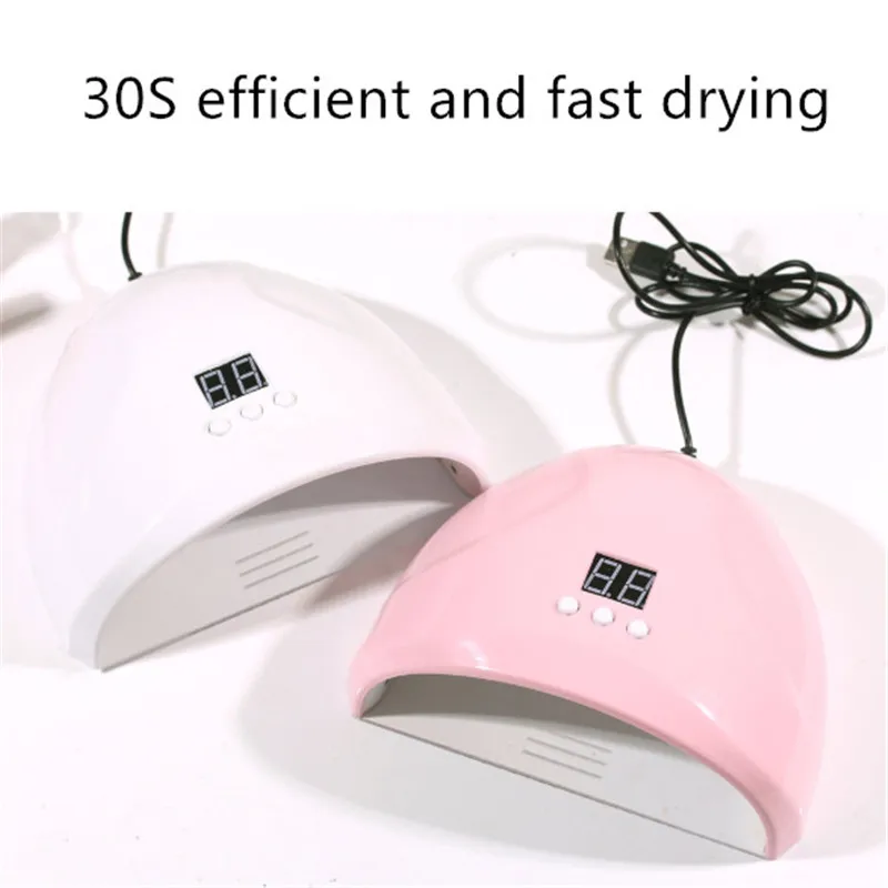 Умная лампа для ногтей 36 Вт светодиодная/УФ фототерапии автоматическая индукция