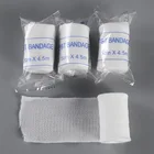 10 рулоновлот 5 см x 4,5 м эластичный бинт аптечка первой помощи марлевый бинт туалетный медицинские расходные материалы