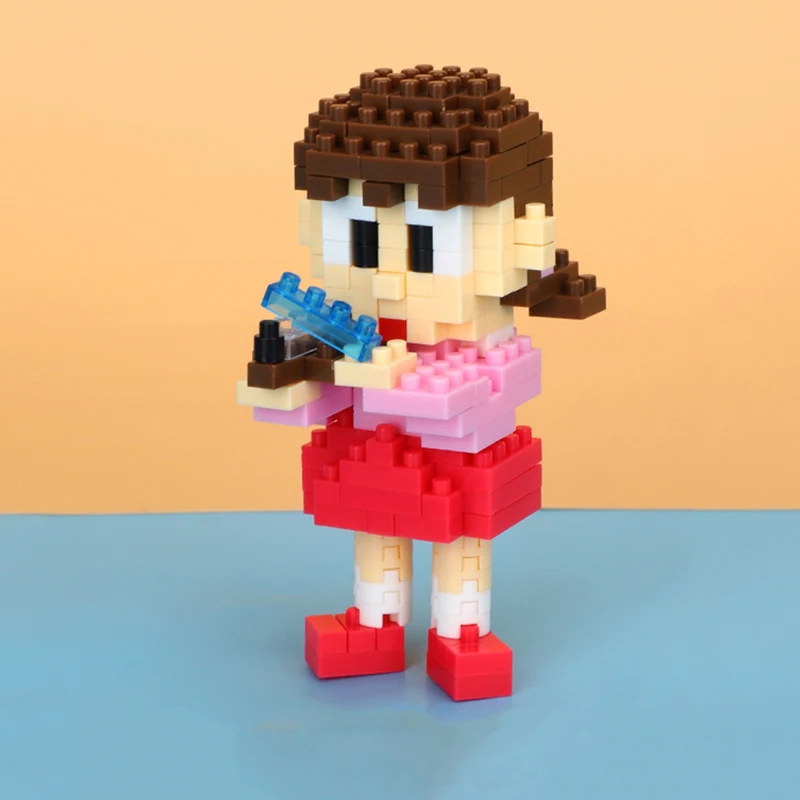Boyu 7002 Аниме Doraemon Minamoto Shizuka школьница 3D DIY Мини Алмазные блоки кирпичи игрушки для