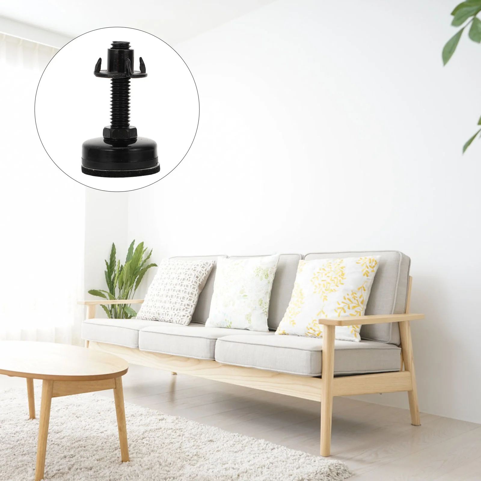 

4pcs Heavy Duty Levelers Sturdy Table Levelers Furniture Balancing Device