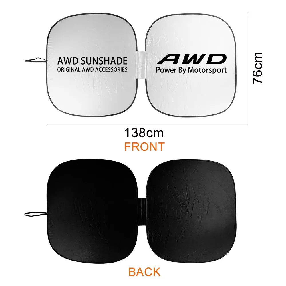 

Car Windshield Sunshade Parasol Cover For Volvo XC90 S60 V40 AWD T6 V50 V60 V90 XC40 XC60 S90 S40 4WD Auto Anti UV Reflector