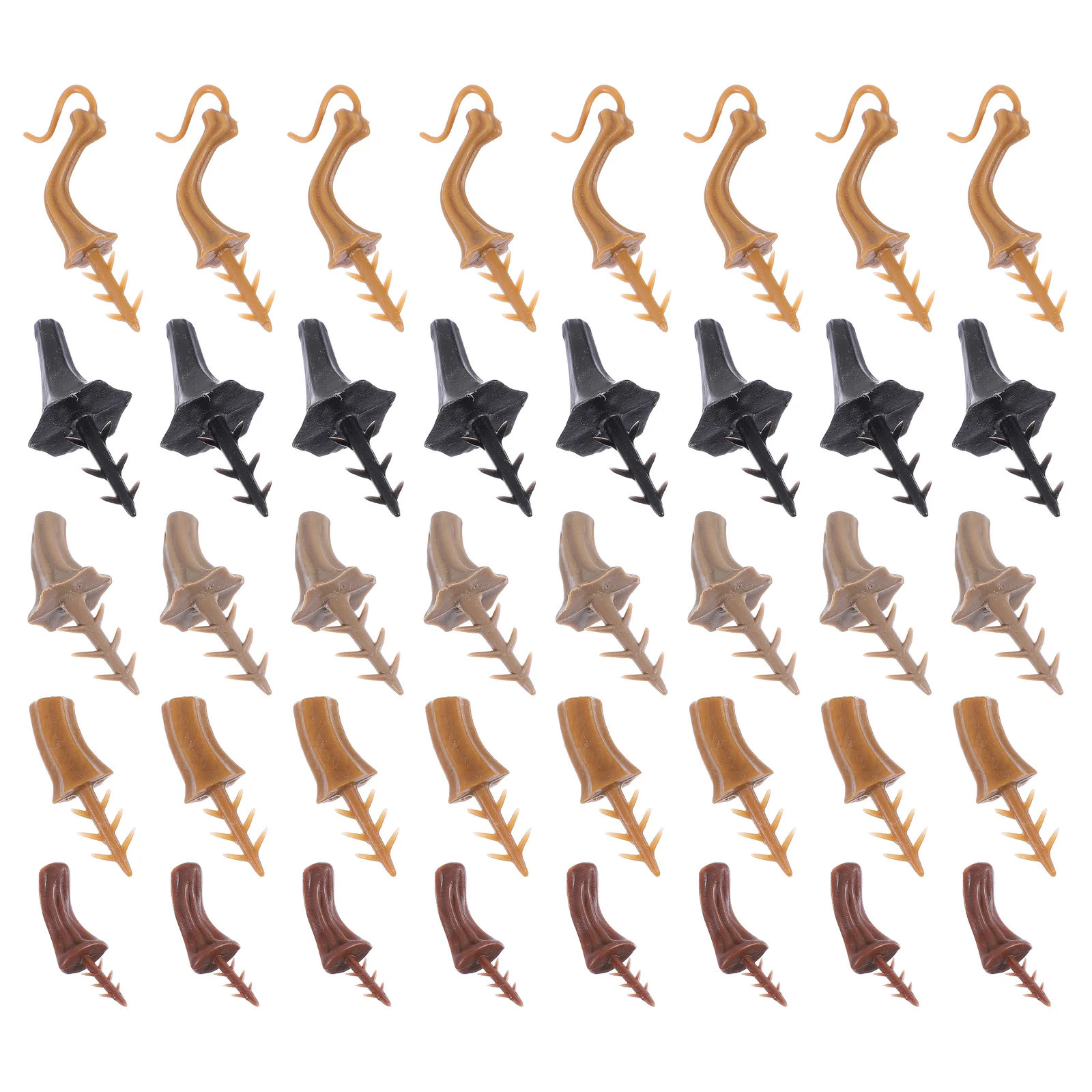 

40pcs Pumpkin Handle Thanksgiving Harvest Pumpkin Heads