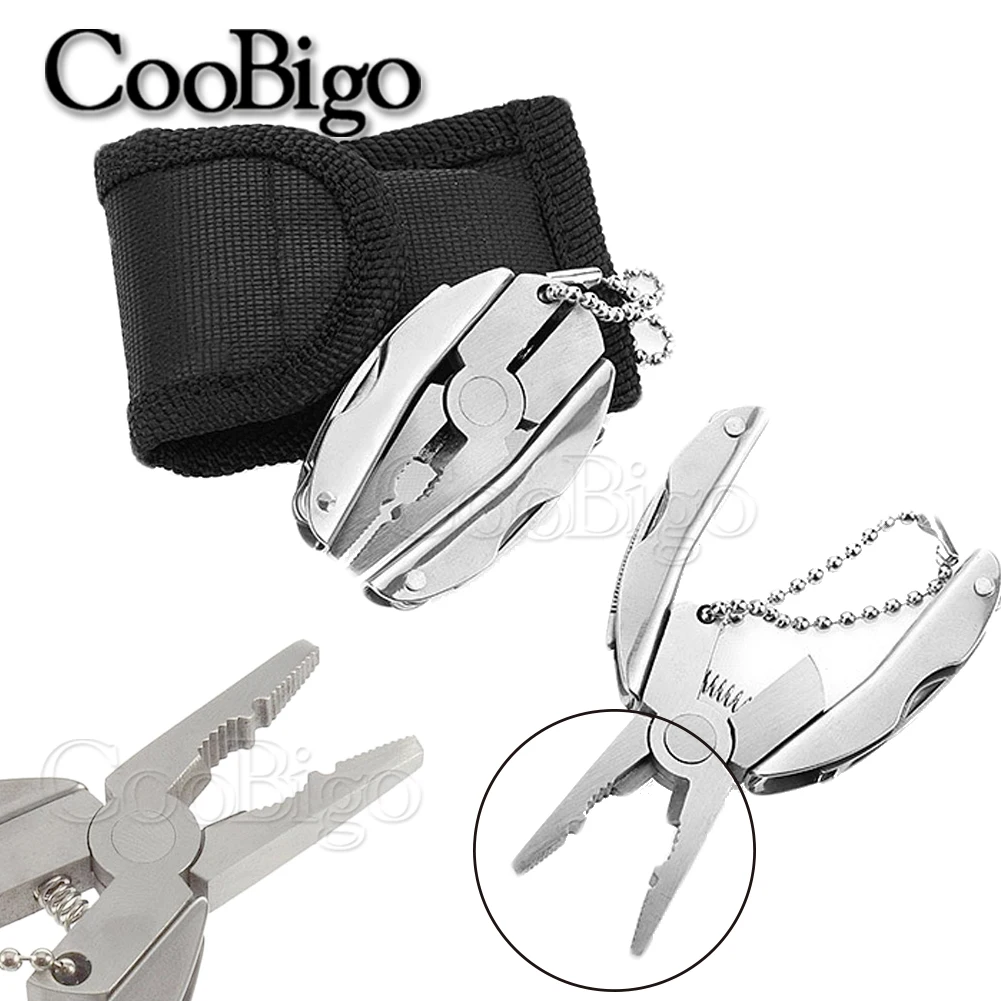 Портативные многофункциональные складные плоскогубцы для резки нож из