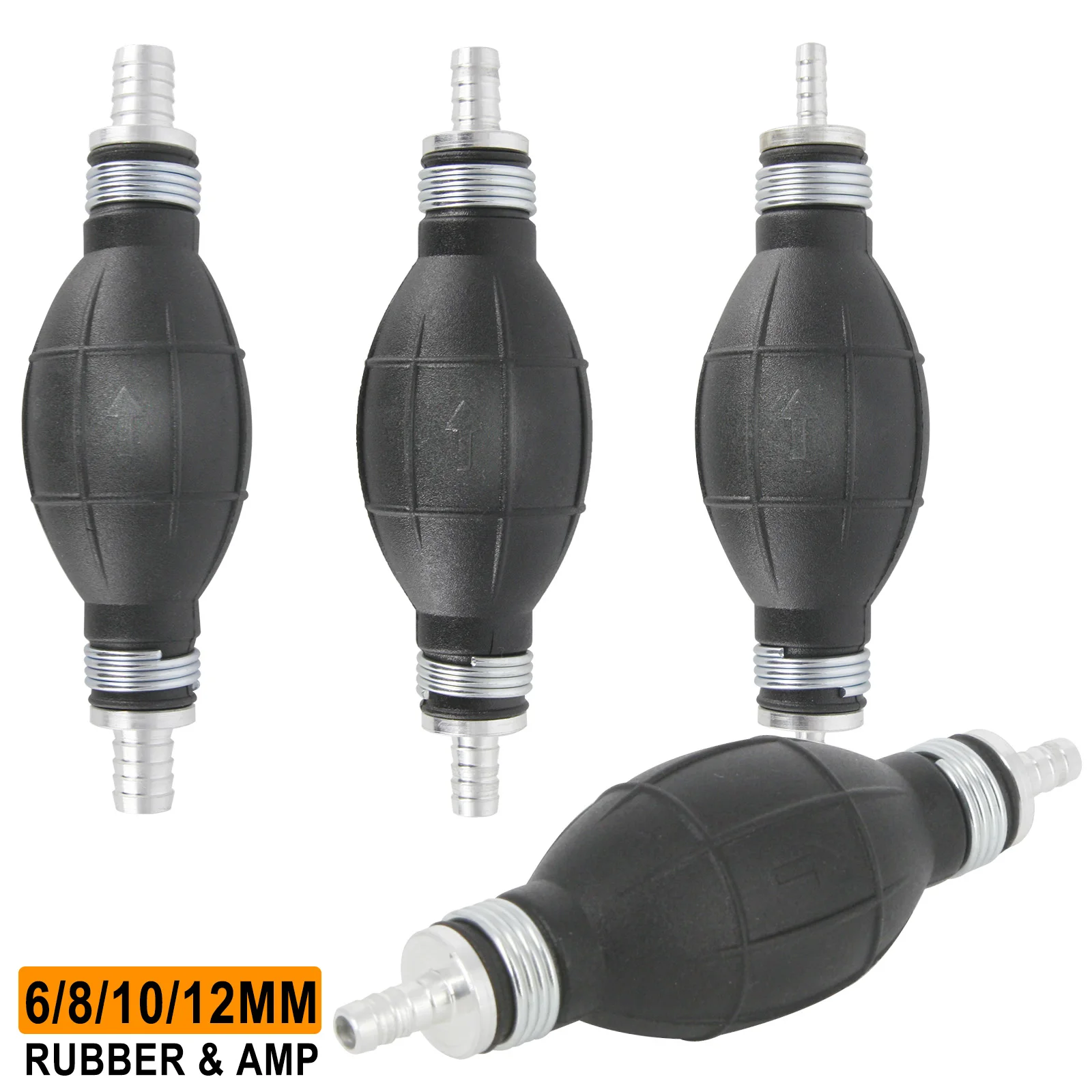 

Резиновая топливная перекачка, ручной Праймер, бензиновая дизельная насос, лампа для автомобиля, морской подвесной 6/8/10/12 мм