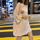 Женские футболки с коротким рукавом в Корейском стиле Харадзюку, Летние Стильные женские дышащие универсальные Свободные топы для студентов