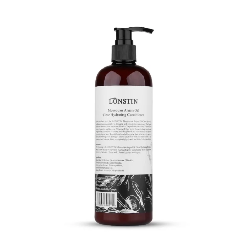 Восстанавливающий кондиционер для сухих волос Lonstin с аргановым маслом 500 мл
