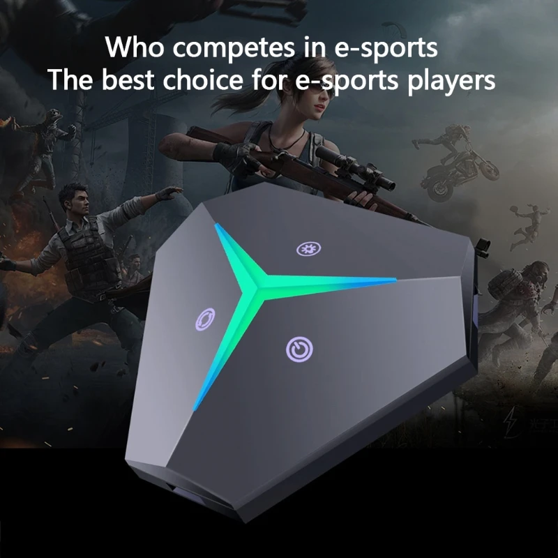 

Сенсорный переключатель для настольного ПК с двумя портами USB2.0, сброс мощности, RGB-подсветка для Интернет-кафе, дома, водонепроницаемый