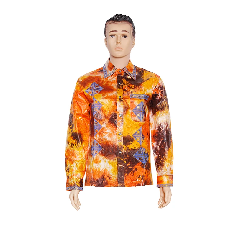 Африканская мужская одежда MD рубашки с вышивкой Дашики топы длинным рукавом 2021