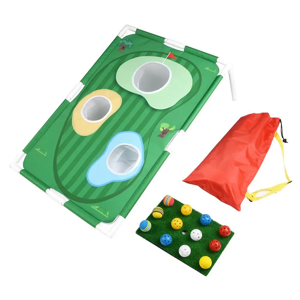 

Набор для игры в гольф с кукурузными отверстиями для взрослых, набор для выскочек для гольфа, Детские тренировочные вспомогательные принад...