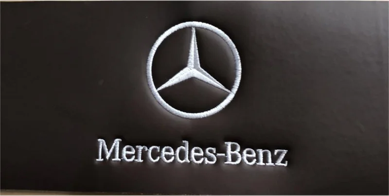 Mercedes Benz LOGO Реальный снимок автомобильные коврики для Mercedes Benz ML class W164 W166 ML350 ML500 коврики вкладыши SY-1 - Название цвета: Mercedes Benz LOGO