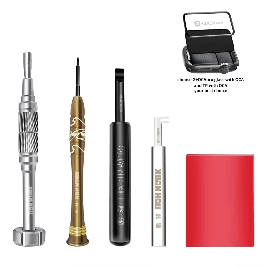 

XUANHOU IW-OPener Kit Watch Repair Tool For iWatch Opening Disassembly Replacement Battery Back Cover Pry Tools