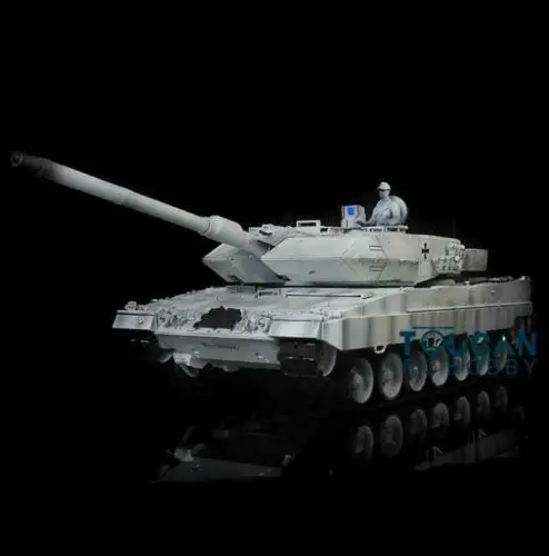 Heng Long 1/16 Snow 7 0 Модернизированный металлический немецкий Leopard2A6 RC Tank 3889 TH17625 SMT4|Радиоуправляемые танки| |