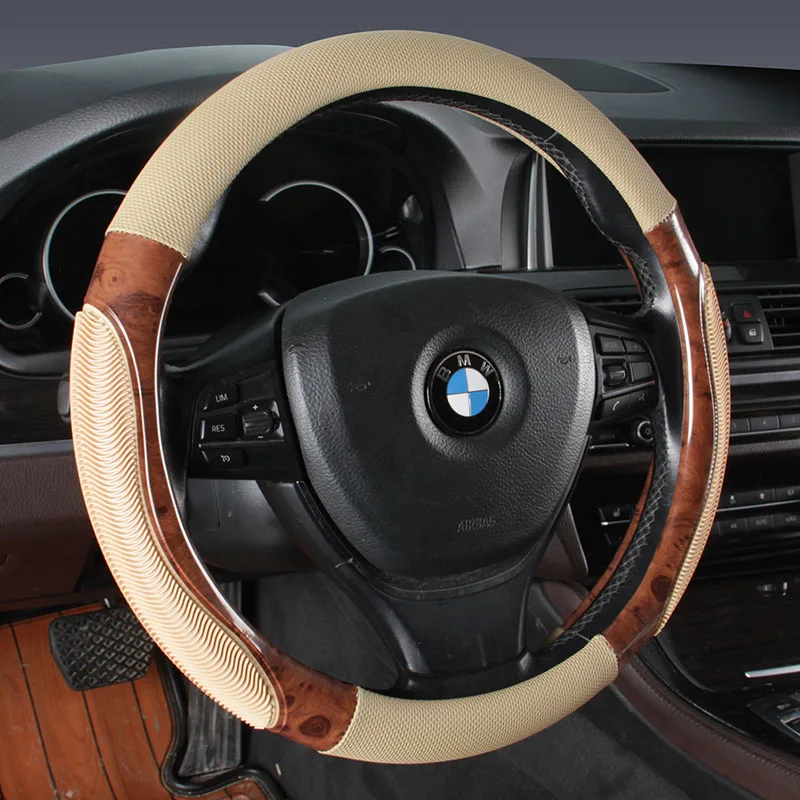 

Deluxe car steering wheel cover Auto Steering-wheel covers Sport Auto Interior Accessories Anti-Slip Automotive Accessories
