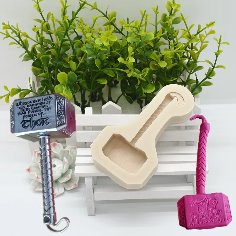 Новый молоток 3d Силиконовая смола Форма Кухня инструмент для выпечки DIY Торт