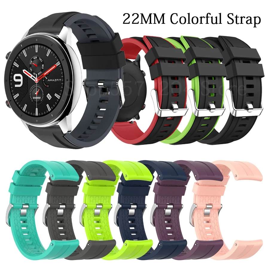 

22mm Watchband Strap for Huawei Watch GT 42mm 46mm smartwatch Wriststrap for huawei watch GT 2 GT2 46mm Band Sport belt bracele
