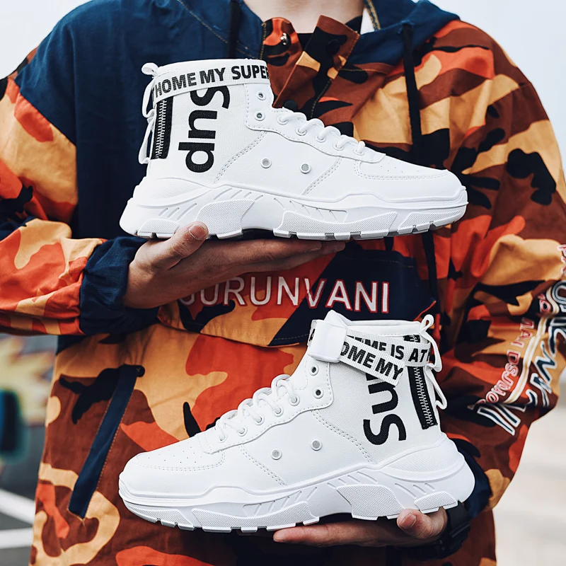 NIKEzi мужские высокие винтажные классические лоферы в форме сетки удобные
