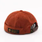 Новинка Мужская весенне-осенняя Вельветовая шляпа в стиле ретро