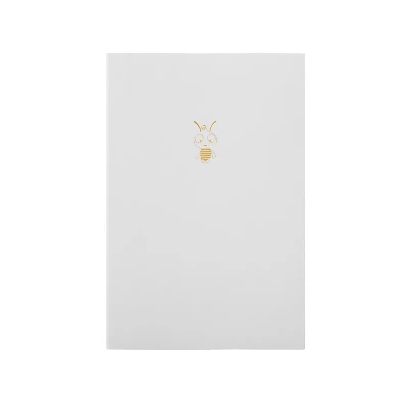 A5 Пчела мягкая крышка пули блокнот точка сетка точечный журнал Bujo A5 - Color: A5