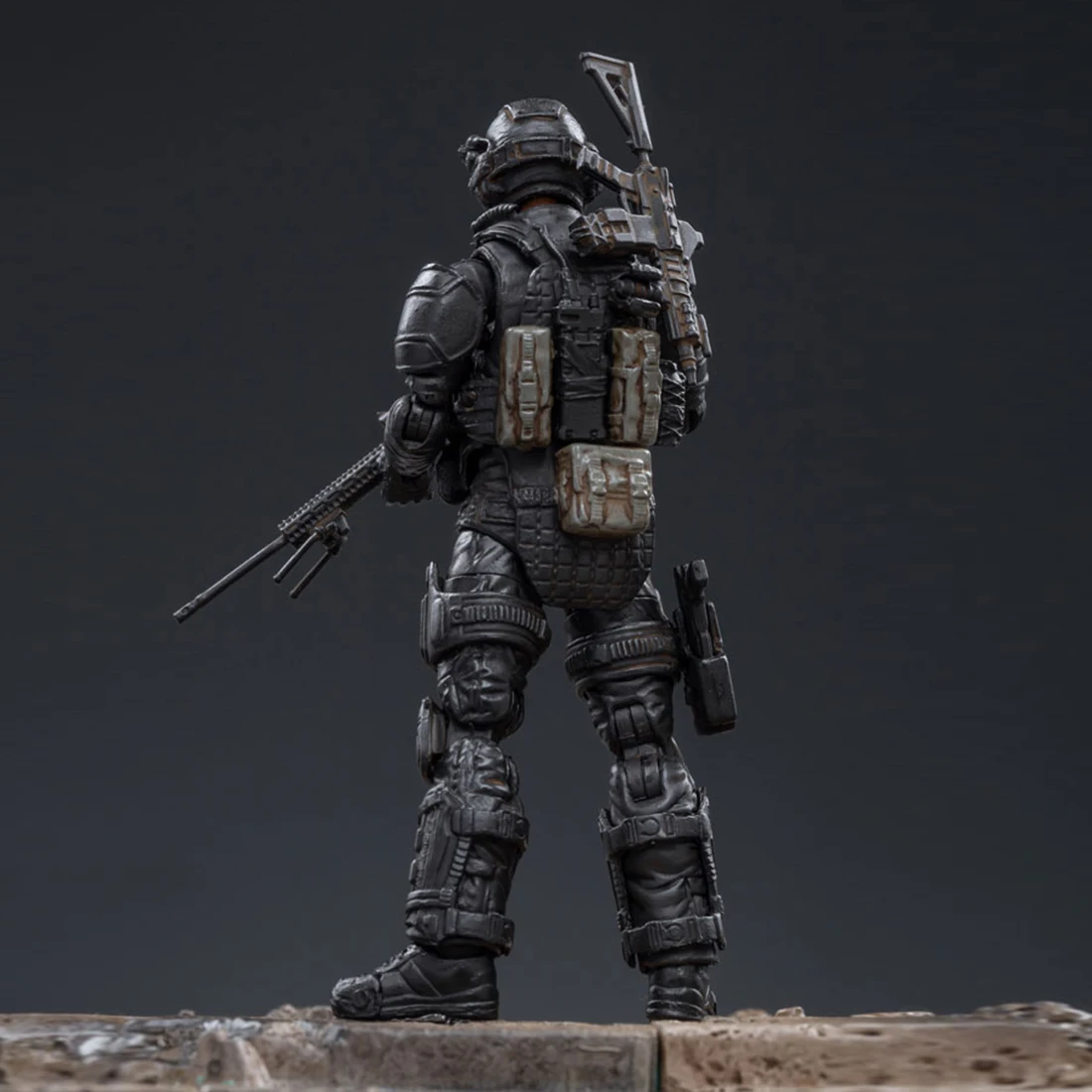 

Surwish 5Pcs 10.5cm 1/18 3D DIY Removable Soldier Model US armygreen Airborne Commandos Model with High Degree of Reduction