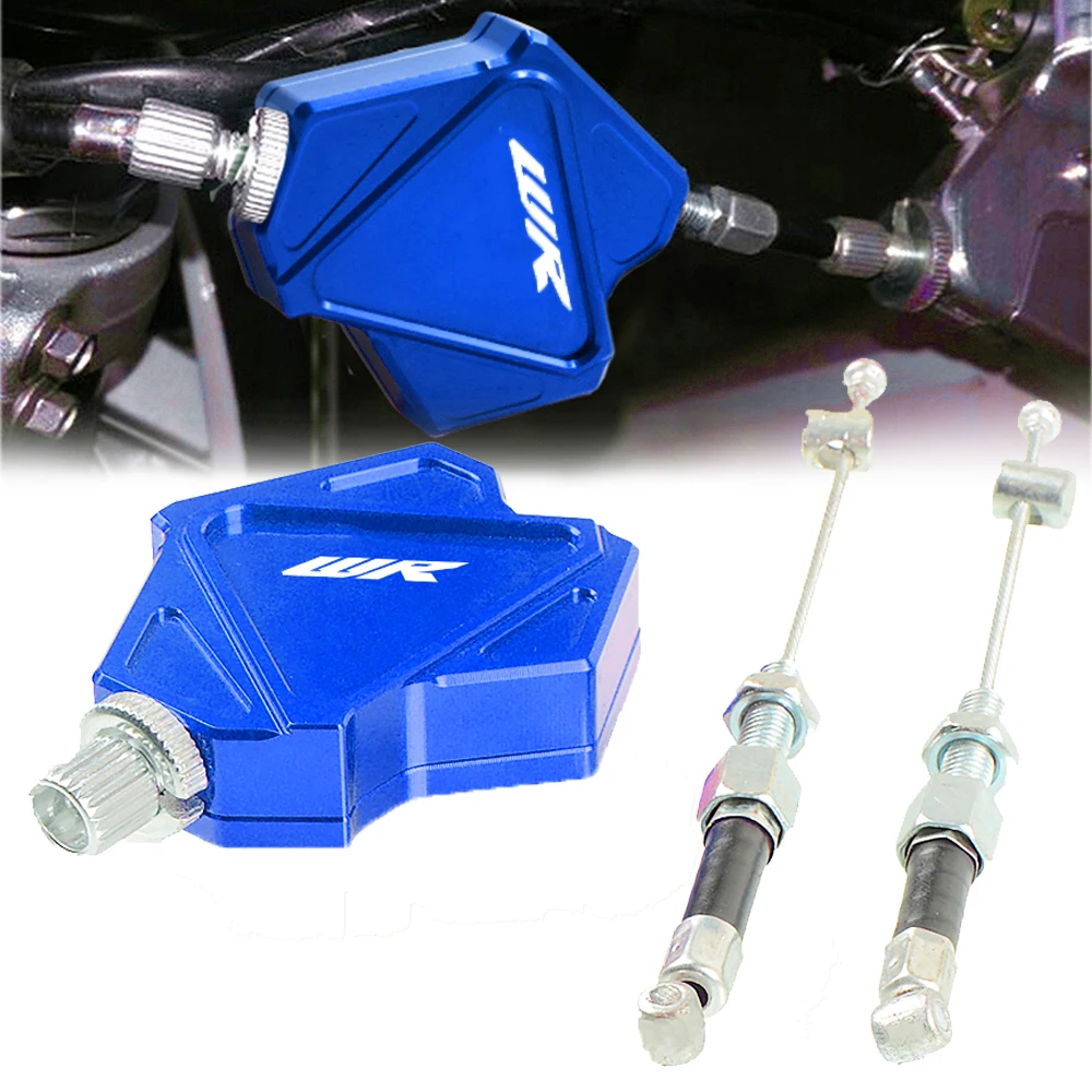 For Yamaha WR 450F WR450F WR250F 2001 2002 2003 2004-2015 Motorcycle CNC Aluminum Stunt Clutch Lever Easy Pull Cable System | Автомобили и