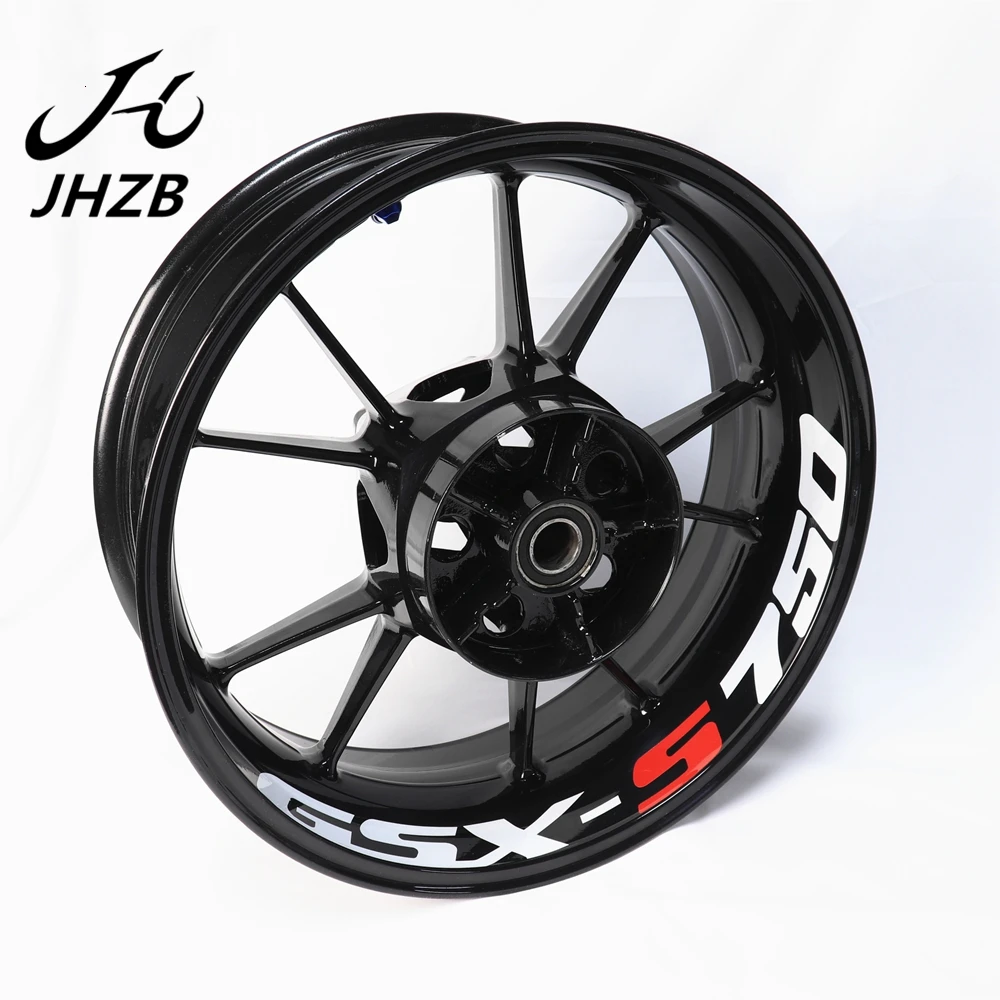 Motorcycle Sticker for gsx600 gsx750 gs1000 Reflective Motor Bike Rim Decal Waterproof Decoration Custom Inner Wheel Stripes | Автомобили