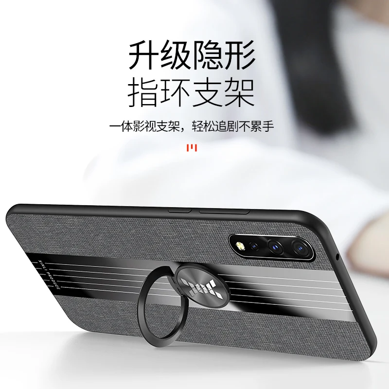 Роскошный Жесткий тканевый Джинсовый чехол-накладка для VIVO IQOO Neo V17Neo Pro Z1X V17 Z1 X с