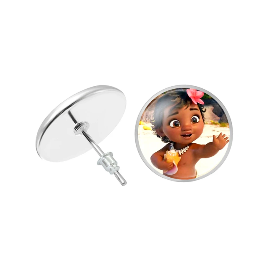 Женские серьги-гвоздики Эльзы и Анны серьги принцессы Софии с бантом аксессуары