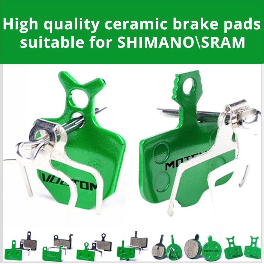 

2 Pairs MOTSUV Ceramic bike Brake Pads MTB bicycle brake pad for SRAM AVID SHIMANO M315 M355 M365 M395 M445 M447 MT200 M525