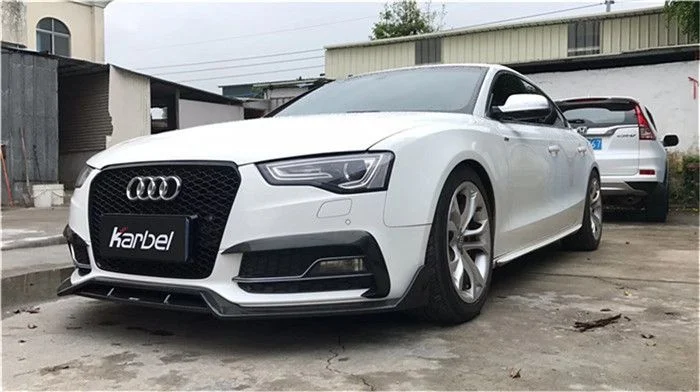 

Подходит для Audi 12-16 A5, модифицированный нож Kable из углеродного волокна для передней и задней губ