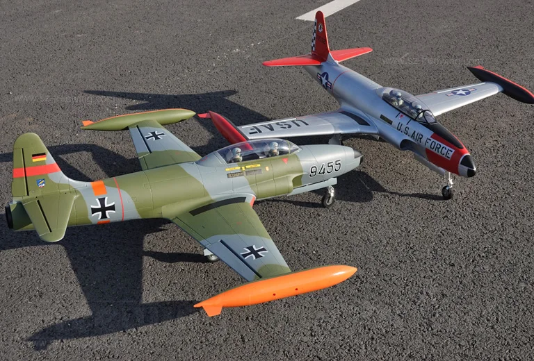 Freewing Electric RC 80 самолёт мм EDF T33 T-33A для стрельбы 6s PNP или комплект + s выдвижной