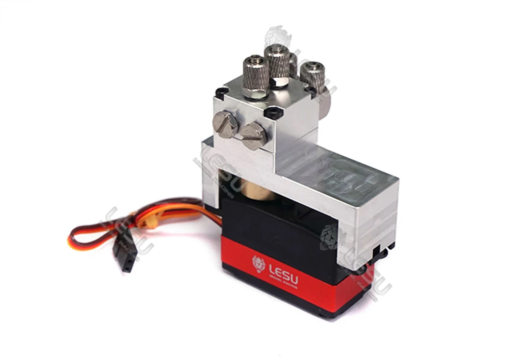 

LESU Hydraulic Model Multi-position Reversing Valve 1-6 Multi-way Oil Valve Heavy Construction Machinery Series DIY Modified Car