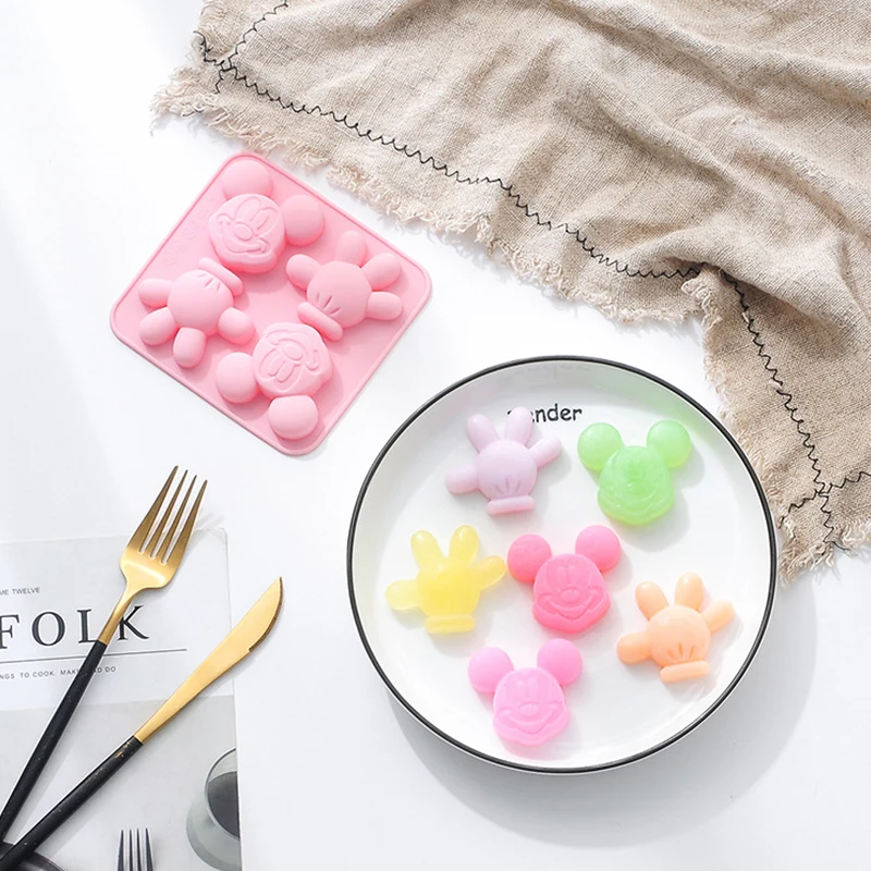 1 штука милое нижнее белье с Микки Маусом мусс медведь Форма силиконовая форма