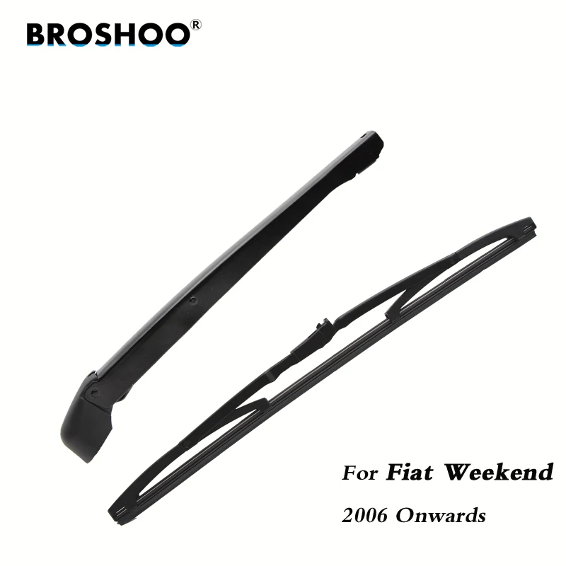 

BROSHOO Car Rear Wiper Blade Blades Back Windscreen Wiper Arm For FIAT Weekend Hatchback (2006 Onwards) 410mm Auto Styling