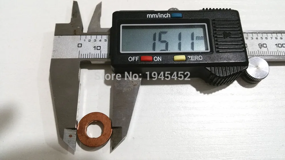 Бесплатная доставка! Медная Прокладка для инжектора Bossch медная прокладка