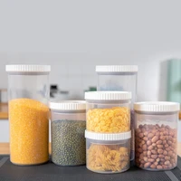 kitchen airtight canister storage bottles jar food container grains tea coffee beans grains candy snack nut storage jars