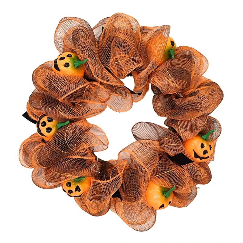 

Светящаяся гирлянда в виде тыквы на Хэллоуин