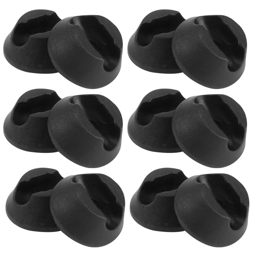 

16Pcs Table Feet Covers Non-skid Chair Feet Caps Hairpin Chair Foot Pads