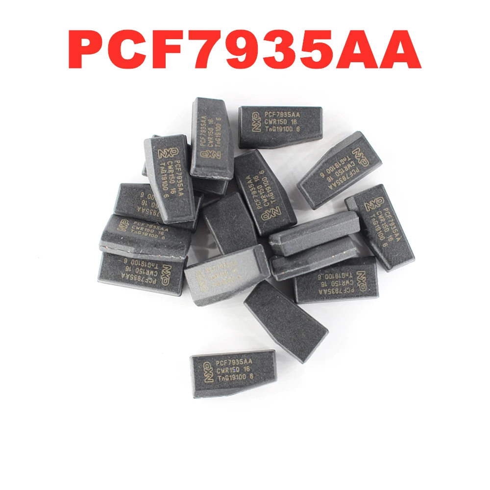Оригинальный пустой PCF7935AA иммобилайзер углеродный чип транспондера может быть