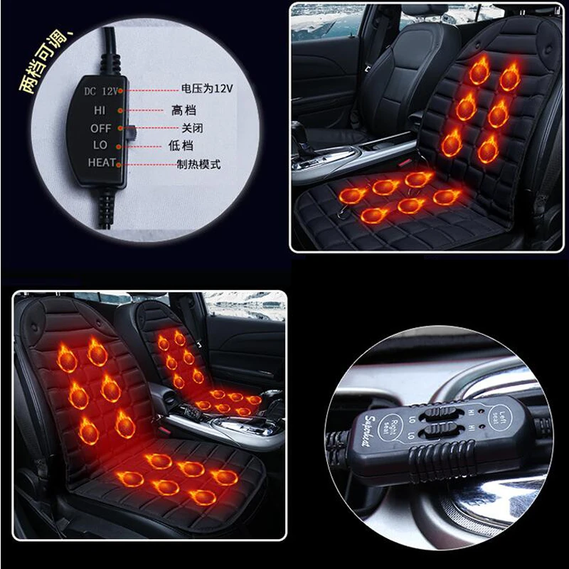 

Car fast heating and adjustable car electric heating seat car styling winter cushion cushion car cover