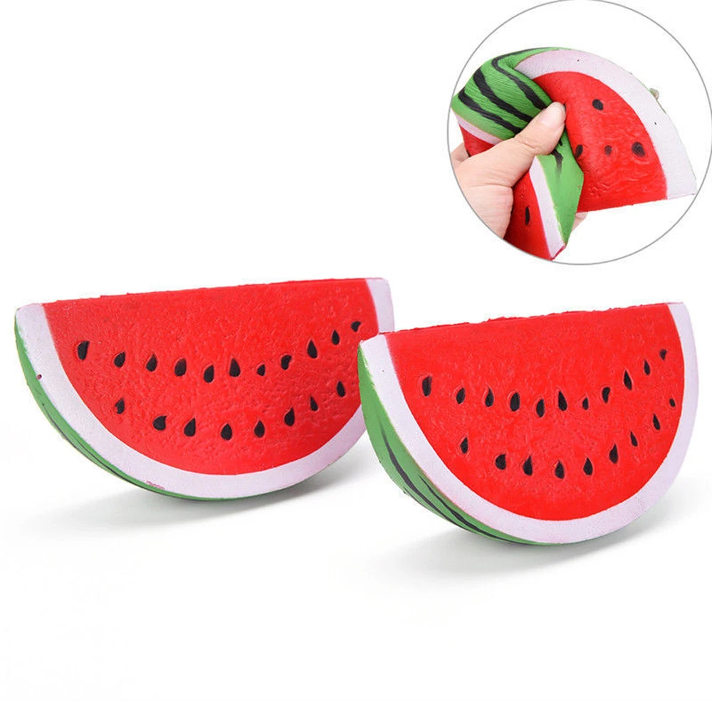 

Wholesale Squishy Watermelon Jumbo Squishy Toys Kawaii Squishies Slow Rising Antistress Stress Relief Squeeze Toy Kid Gift