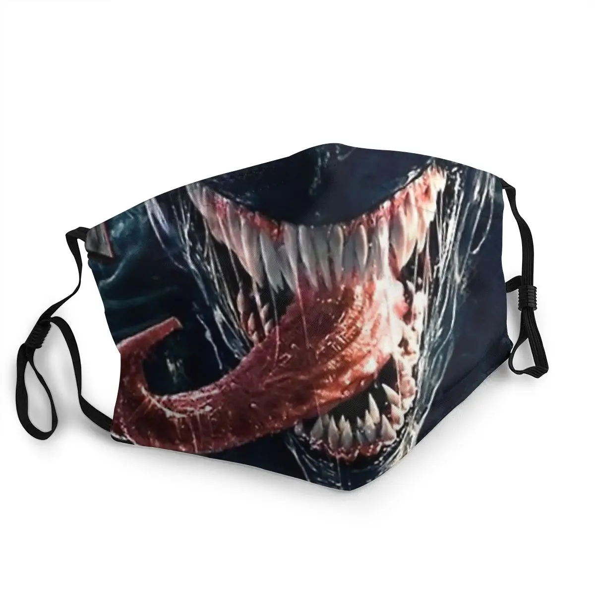 Маска моющаяся многоразовая против смога с принтом Веном Эдди Брока из фильма