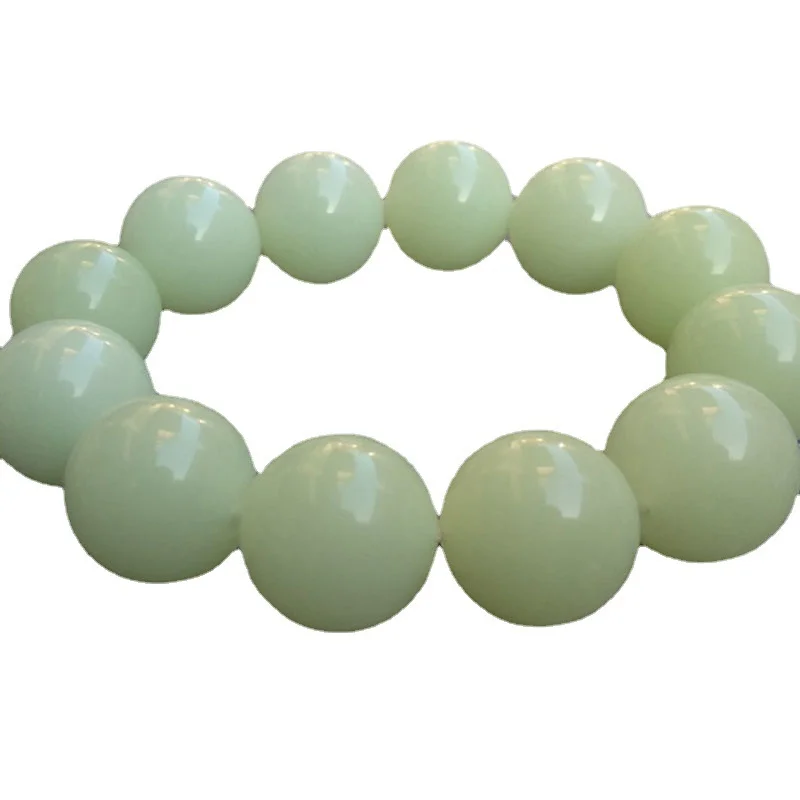 

Natural Luminous Fluorescent Stone Bracelet Magic Beaded Bracelet Glow at Night Fluorite Jade Bead Lucky Transit Gift Jewelry