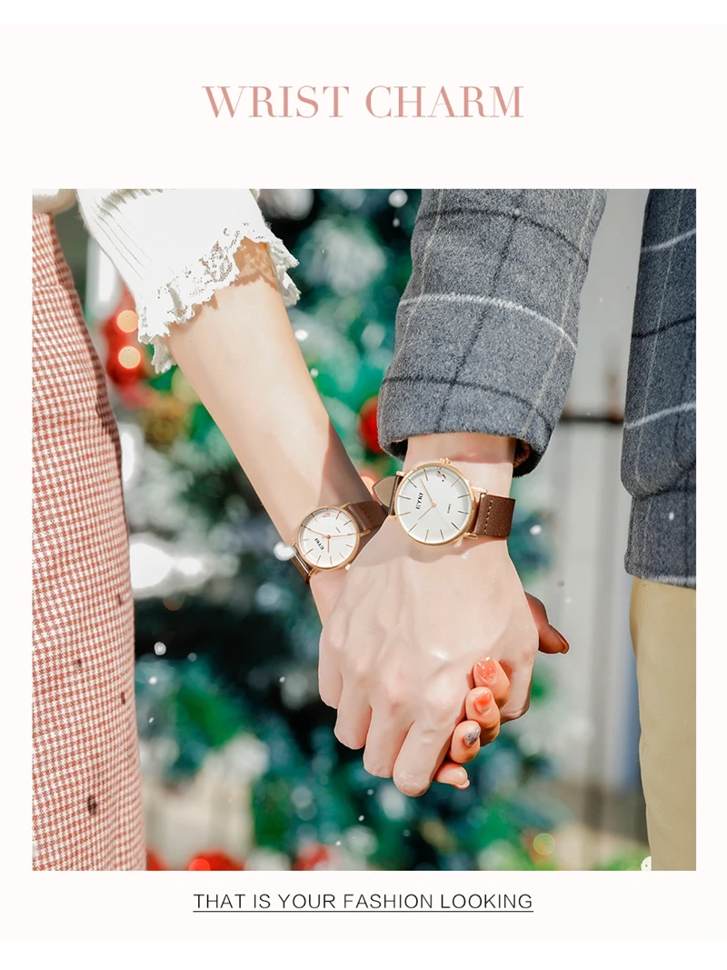 EYKI 1314 Casual Quartz Watch Men Women Fashion Wristwatch Lovers Watches Leather Watchband Clock Male relogio masculi 2019 News