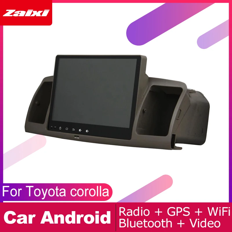 Автомобильная Мультимедийная система 2 DIN для Toyota corolla 2003 2004 2005 2006 2007 2008 Android GPS