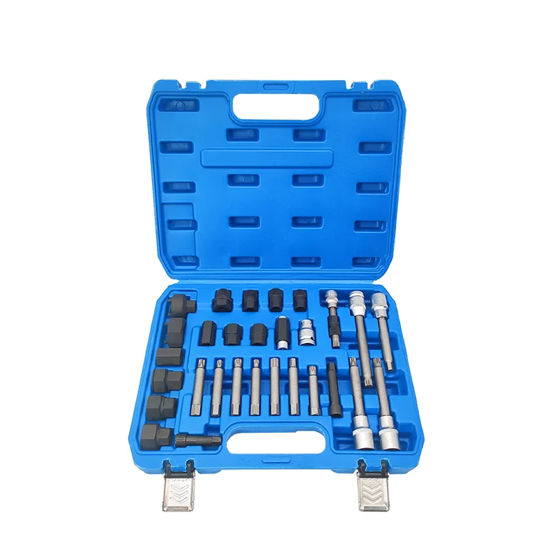 29 шт. набор инструментов для разборки генератора подходит Mercedes Benz BMW Volkswagen Audi |