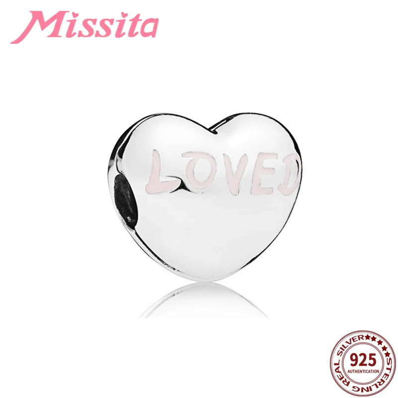 MISSITA новинка 2019 модный браслет с сердечком защитный бусинами подходит для